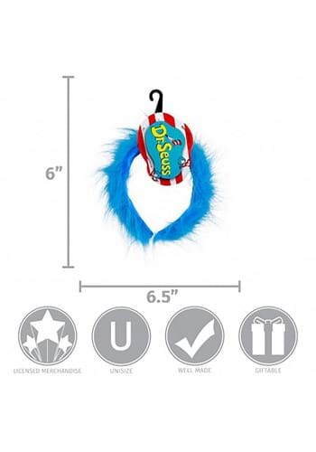 Blue Fuzzy Thing 1&2 Headband Costume