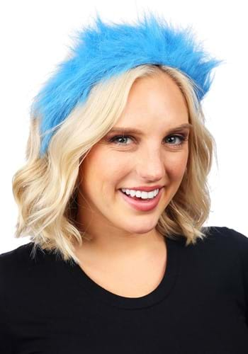 Blue Fuzzy Headband - Thing 1&2 