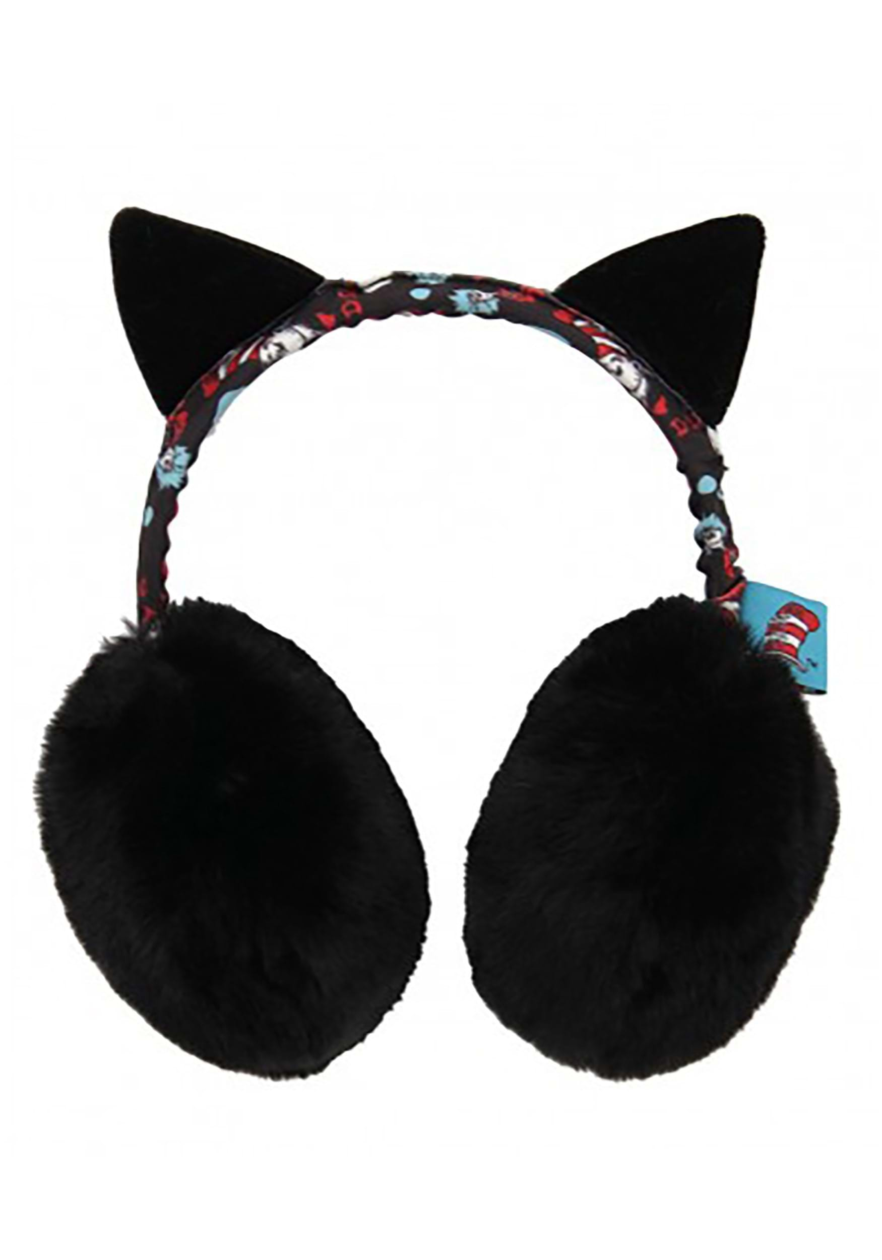 Adjustable Earmuffs The Cat In The Hat Costume