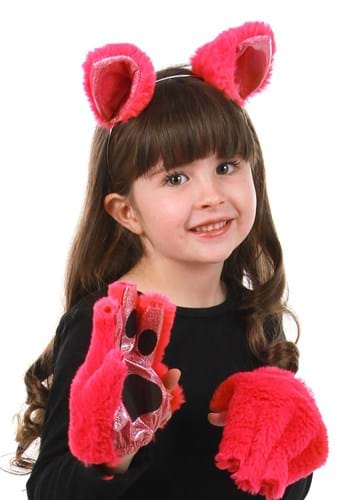 Anime Cat Magenta Ears Costume Headband