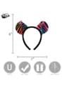 Neon Rainbow Tiger Ears Headband Alt 3 Update