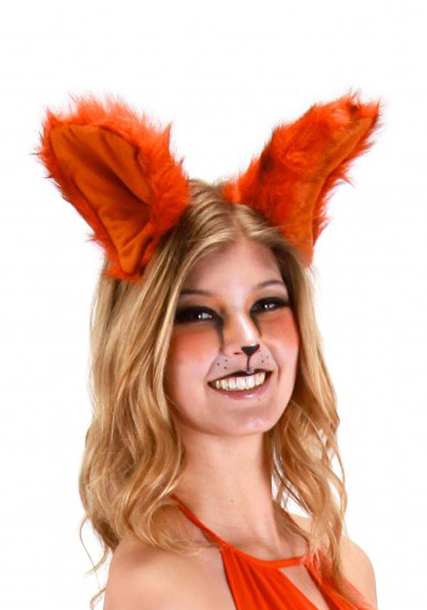 Deluxe Oversized Fox Ears Cosplay Halloween Costume Accessory NEW UNUSED #104742 