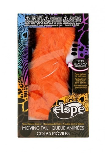Orange Furry Fox Moving Costume Tail | Fox Accessories