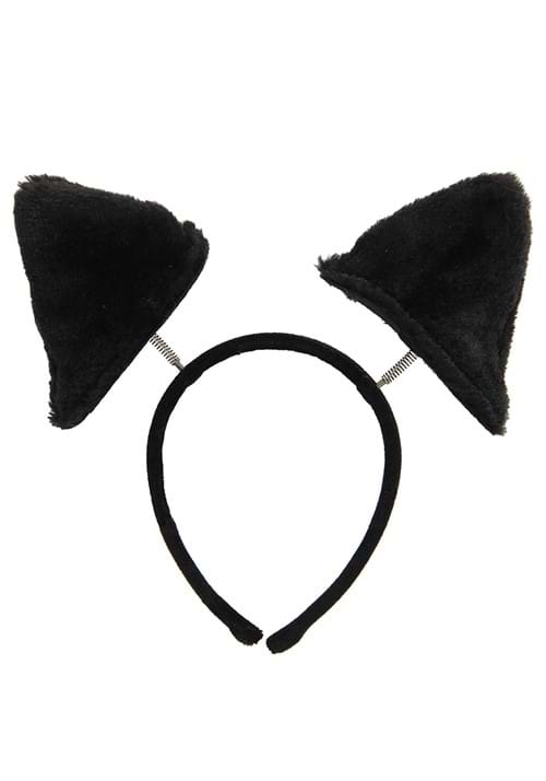 Springy Cat Ears Plush Soft Headband Costume