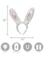 Light-Up White Rabbit LumenEars Headband Alt 6 Upd