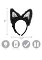 Light-Up Black Cat LumenEars Headband Alt 6