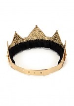Gold Ladies Pointed Crown Adjustable 3" Alt 3