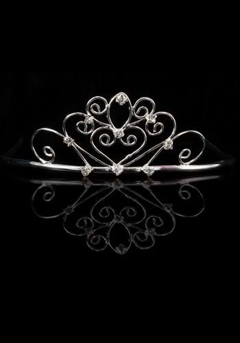 Costume Silver Sweetheart Princess Tiara 1.5"