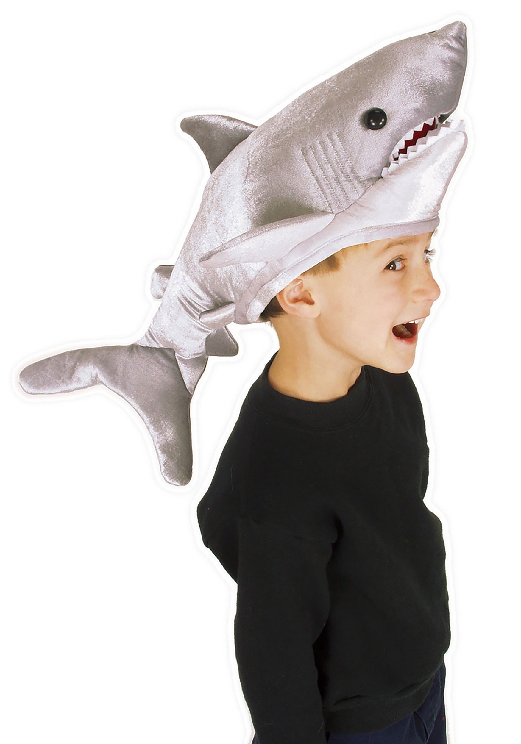 Sombrero de disfraces para niños de tiburón Multicolor