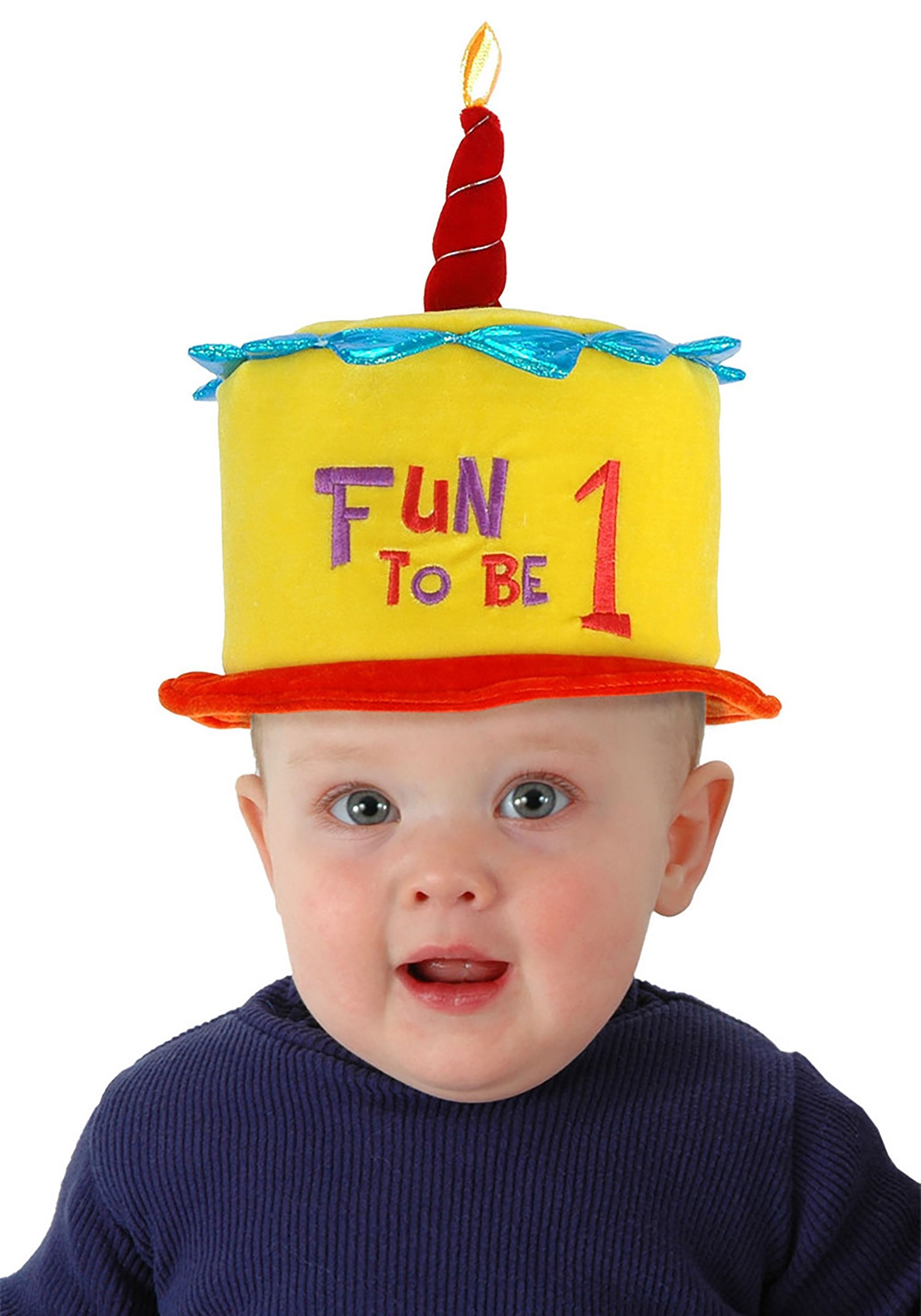 Pastel de cumpleaños para niños pequeños divertidos para ser un sombrero Multicolor
