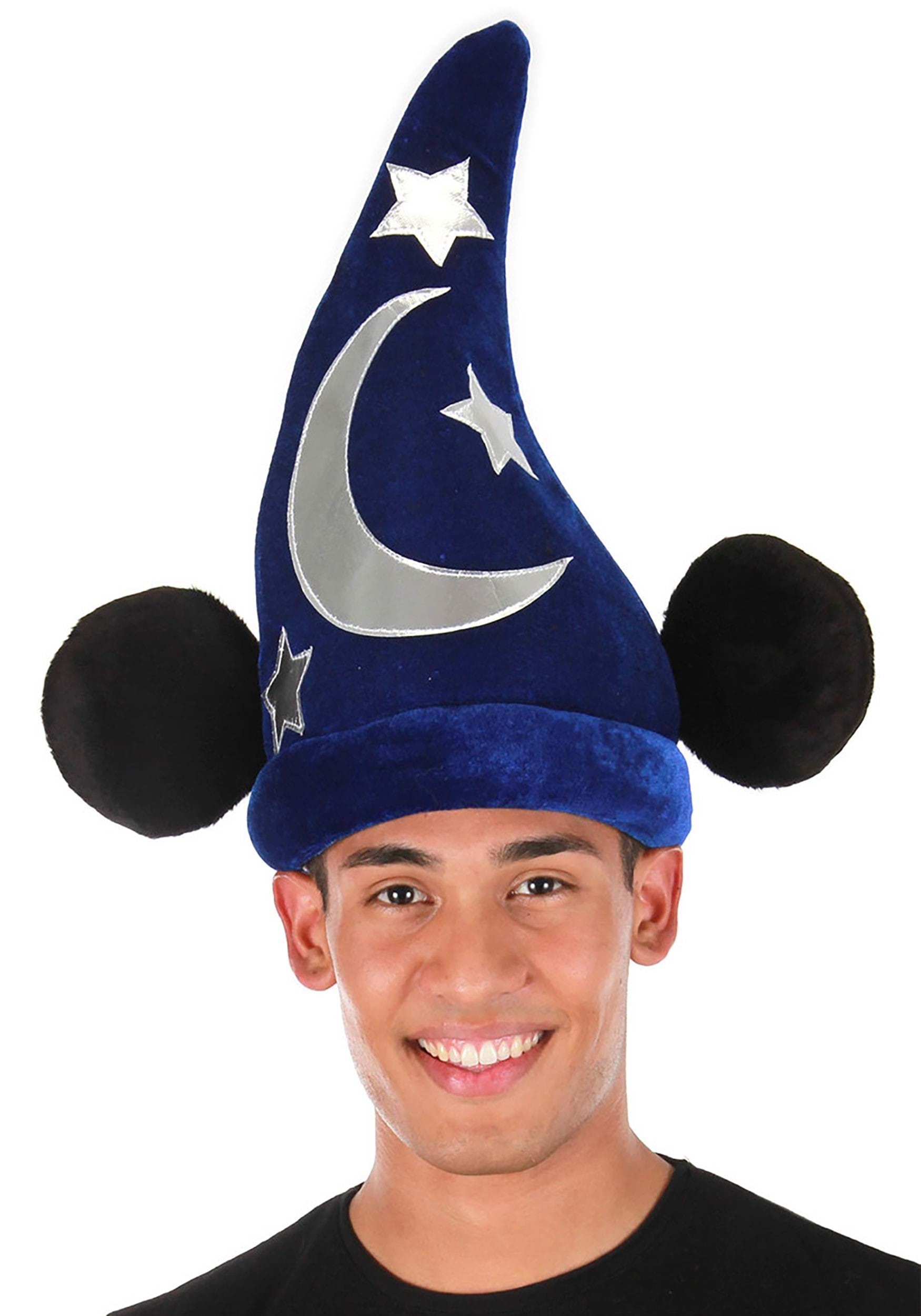 Mickey Wizard Blue Plush Costume Hat