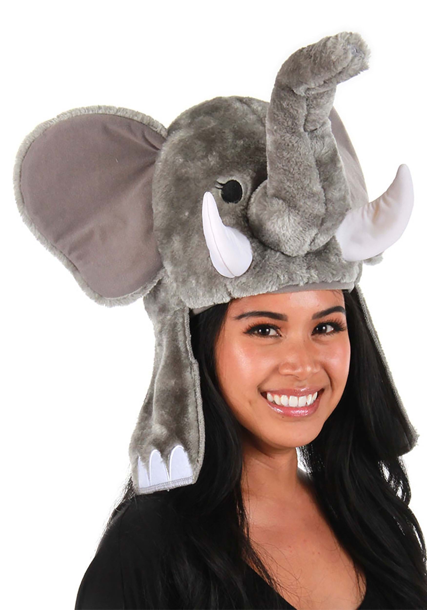 Elephant Sprazy Gray Toy Costume Hat