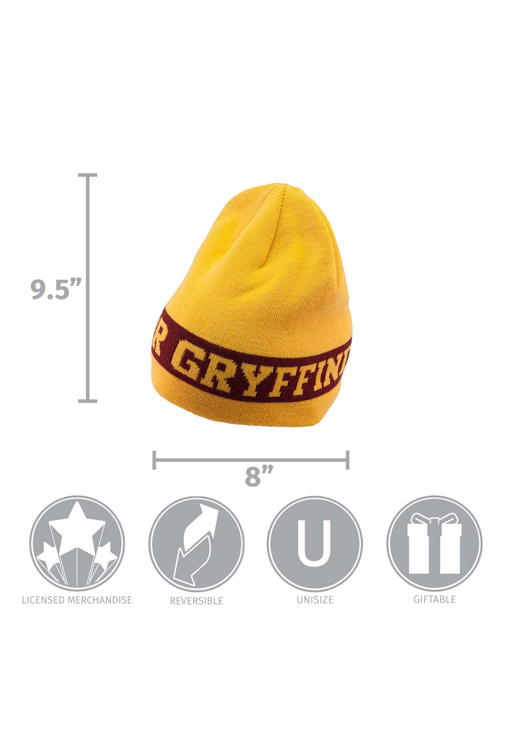 Gryffindor Reversible Harry Potter Knit Beanie , Gryffindor Accessories