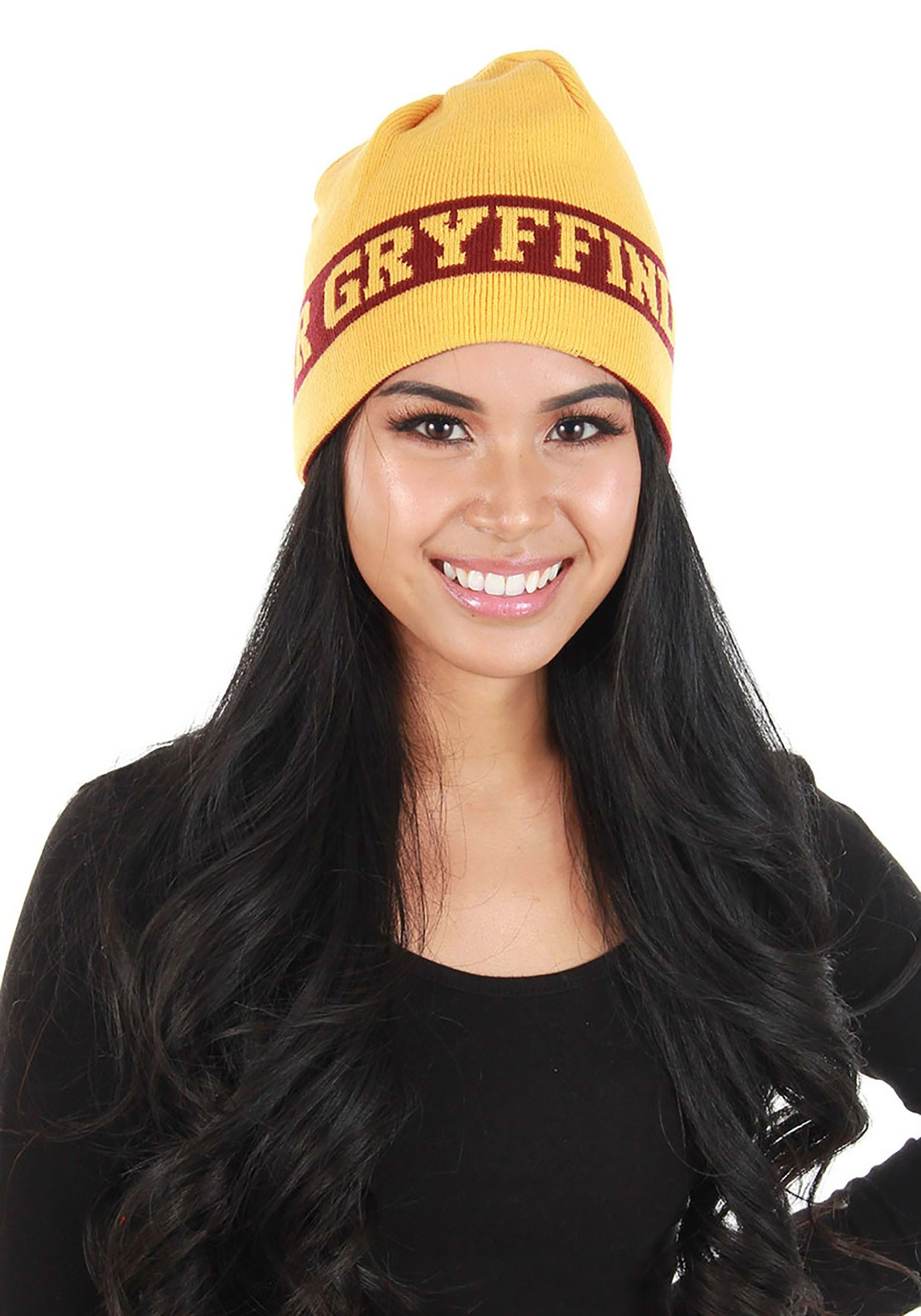 Gryffindor Reversible Harry Potter Knit Beanie , Gryffindor Accessories