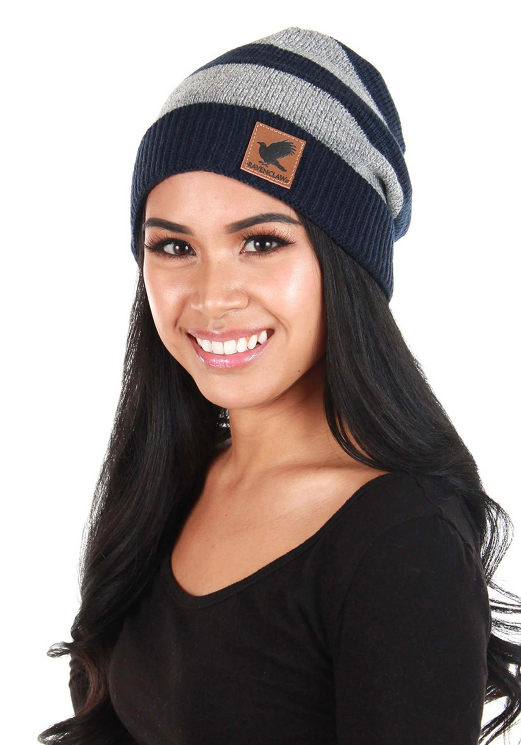 Heathered Knit Ravenclaw Beanie