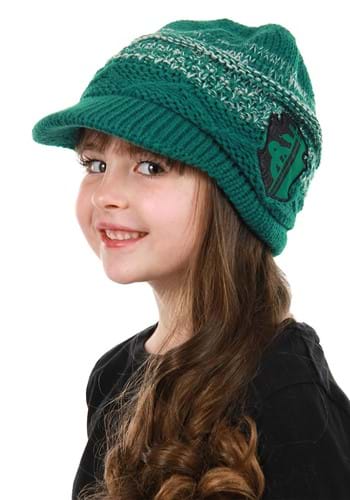 Harry Potter Knit Brim Slytherin Cap | Harry Potter Accessories