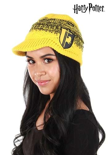 Hufflepuff Knit Brim Cap