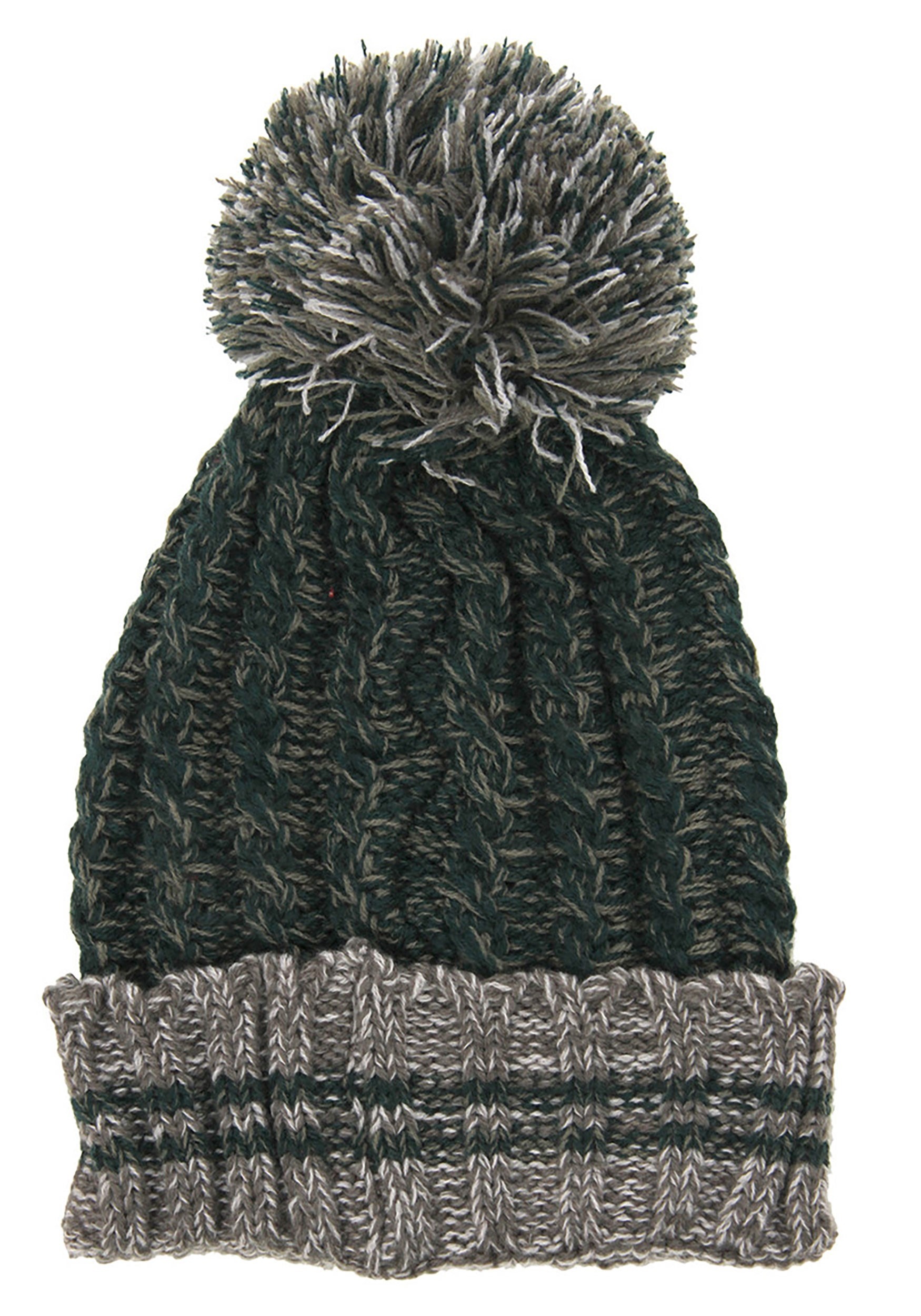 Slytherin Harry Potter Cuff Pom Beanie Hat Winter Warm Cosplay House Green 