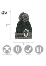 Harry Potter Slytherin Heathered Beanie Alt 6