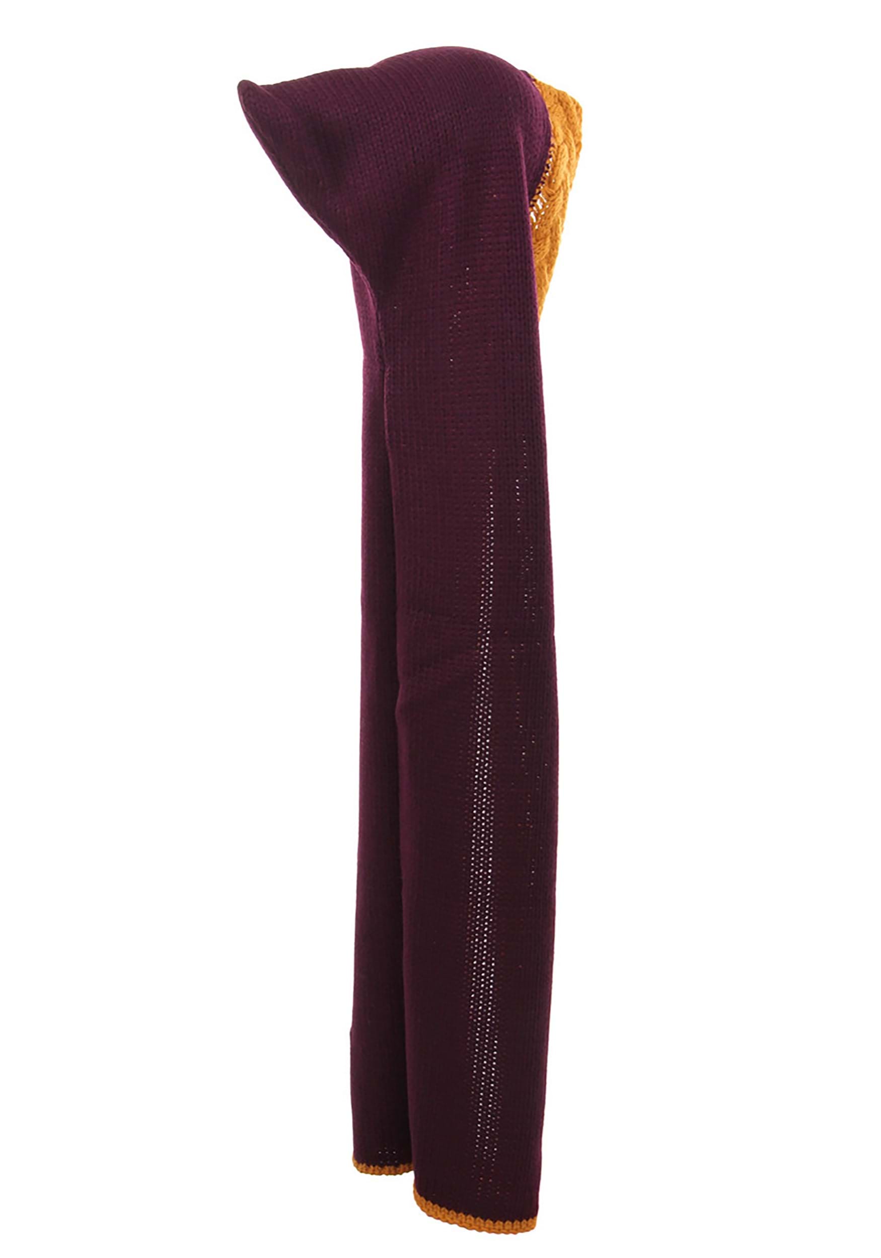 Gryffindor Knit Maroon Costume Hood