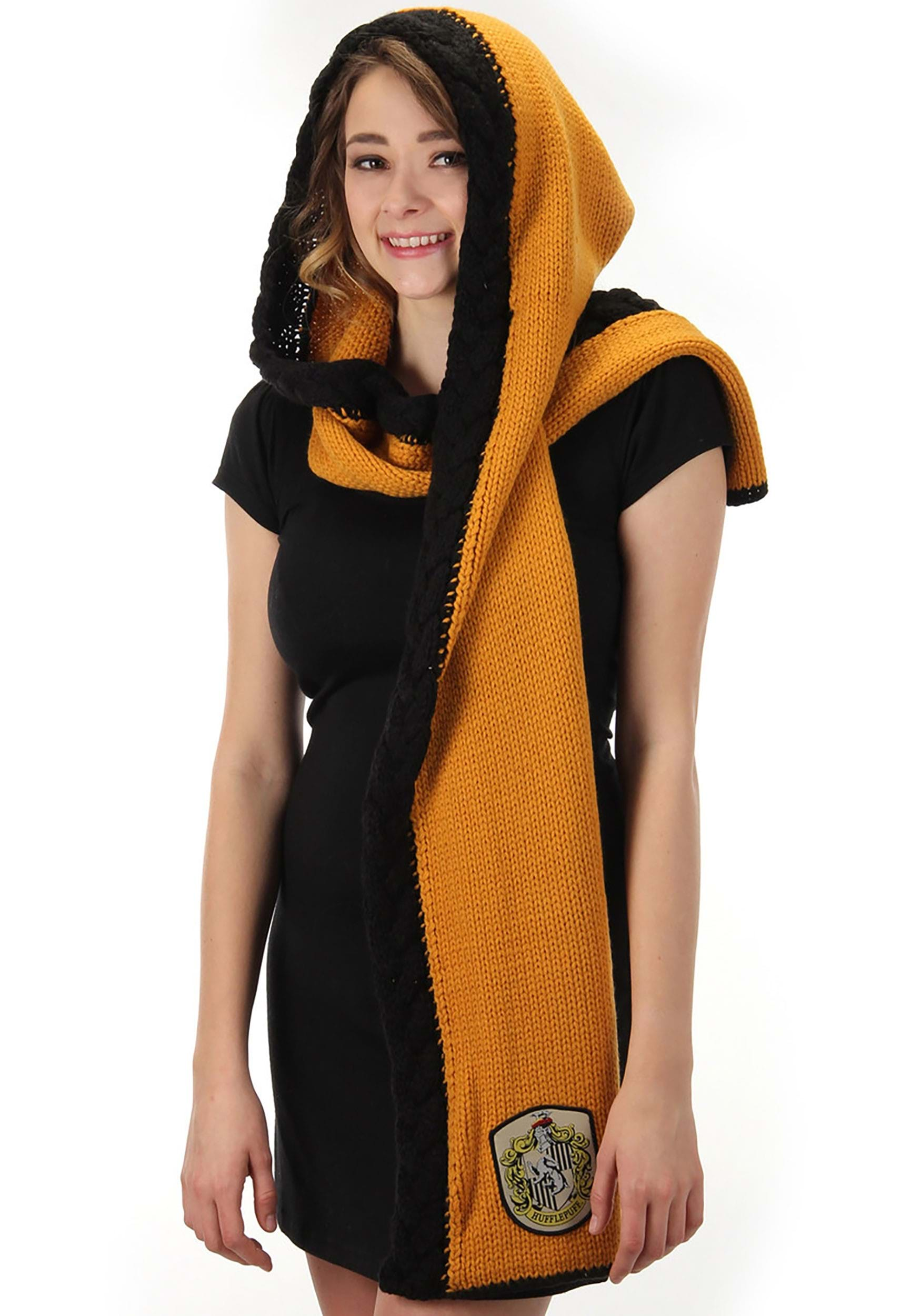 Hufflepuff Knit Yellow Hood