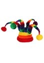 Rainbow Wacky Jester Plush Hat Alt 3