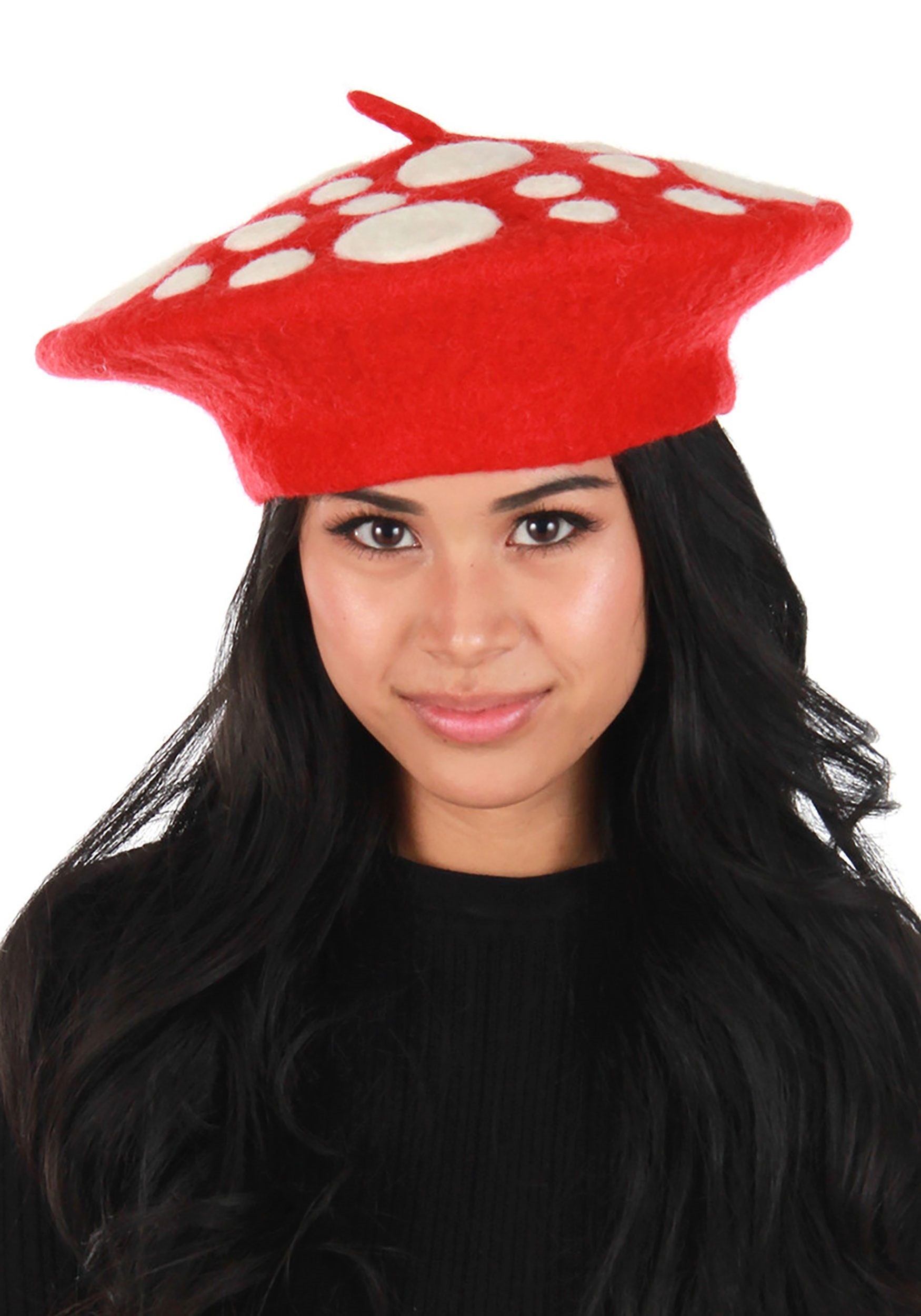 Sombrero de vestuario rojo de champiñones Multicolor