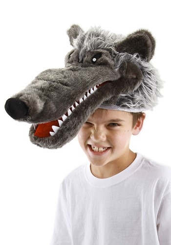 Plush Big Bad Wolf Costume Hat | Storybook Accessories