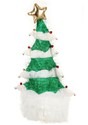 Springy White Christmas Tree Plush Hat Alt 2