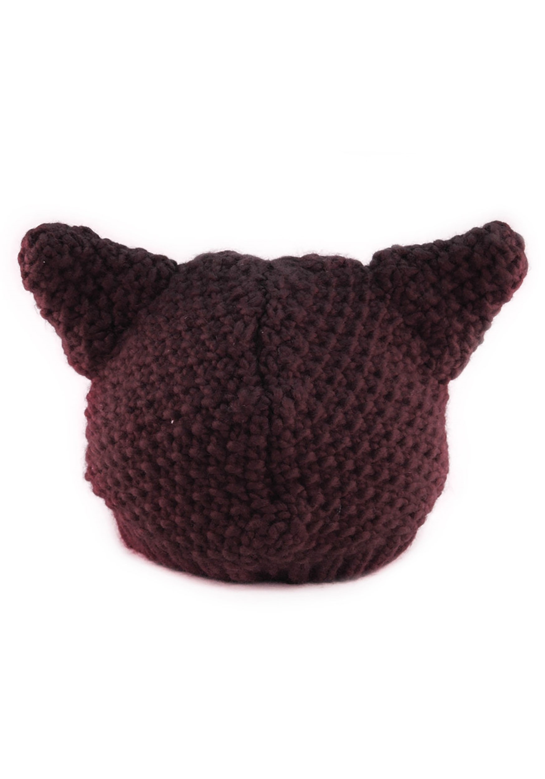 Black Cat Knit Beanie