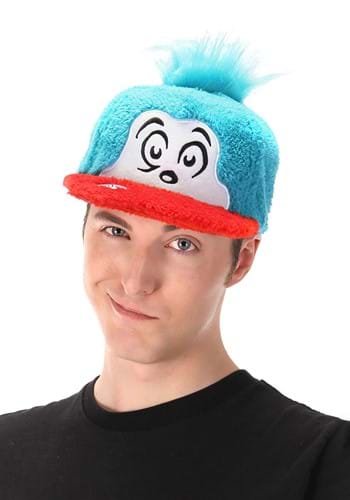 Dr. Seuss Adult/Child Thing 2 Fuzzy Cap | Dr. Seuss Accessories