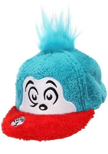 Thing 1 Fuzzy Cap