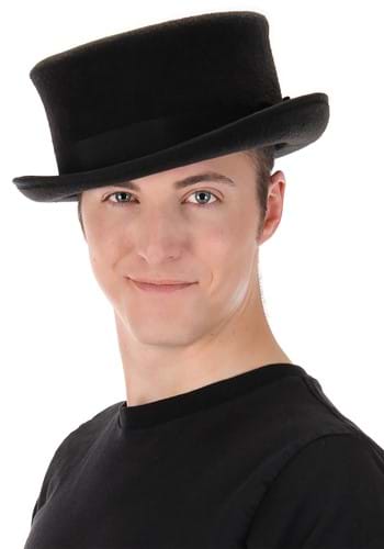 Black John Bull Top Costume Hat | Steampunk Costume Accessories