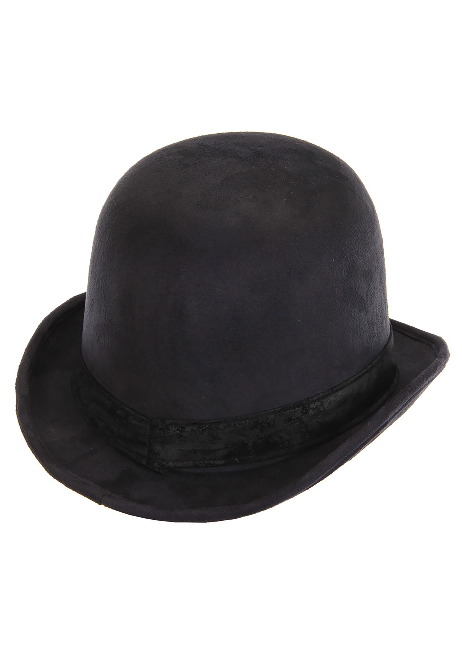 Black Costume Derby Hat