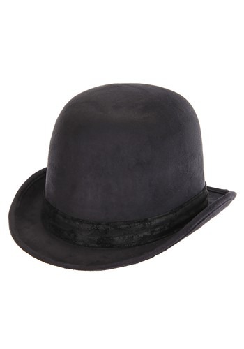 Adult Black Derby Costume Hat | Costume Hats