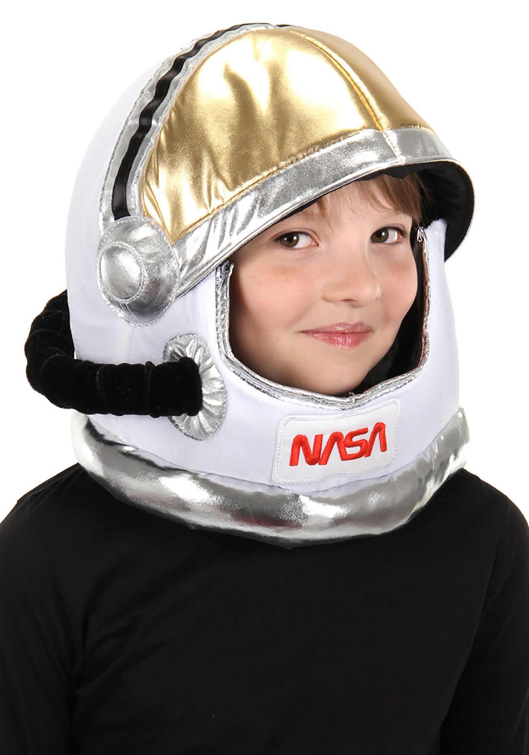 Space Plush Costume Helmet For Kids