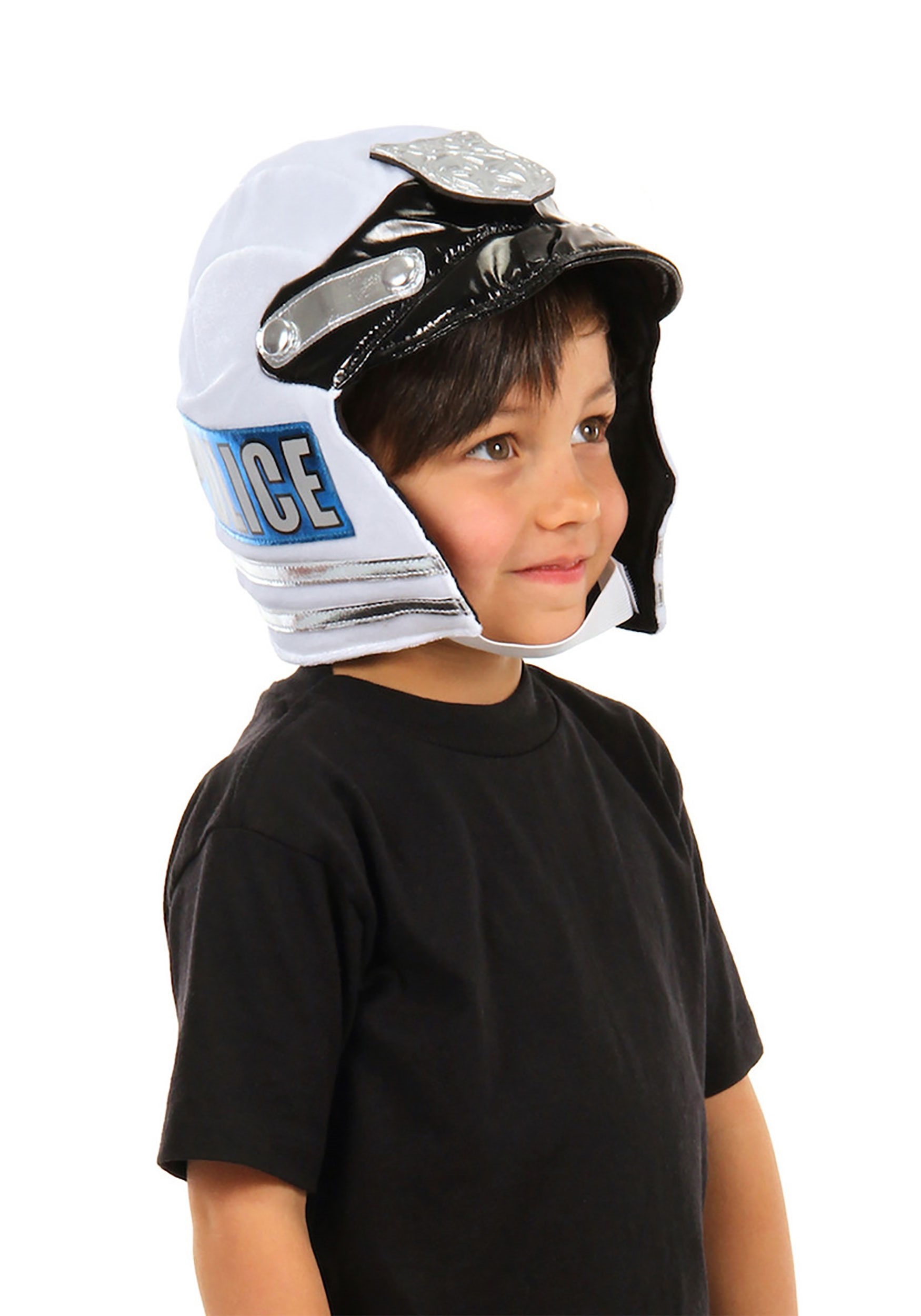 Kid's Soft Plush Police Helmet
