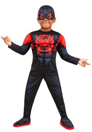 Toddler's Spider-Man: Into the Spider-Verse Miles Morales Costume