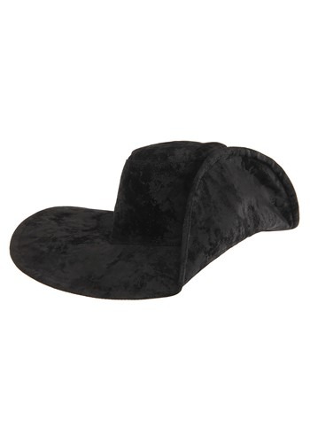 Black Musketeer Costume Hat