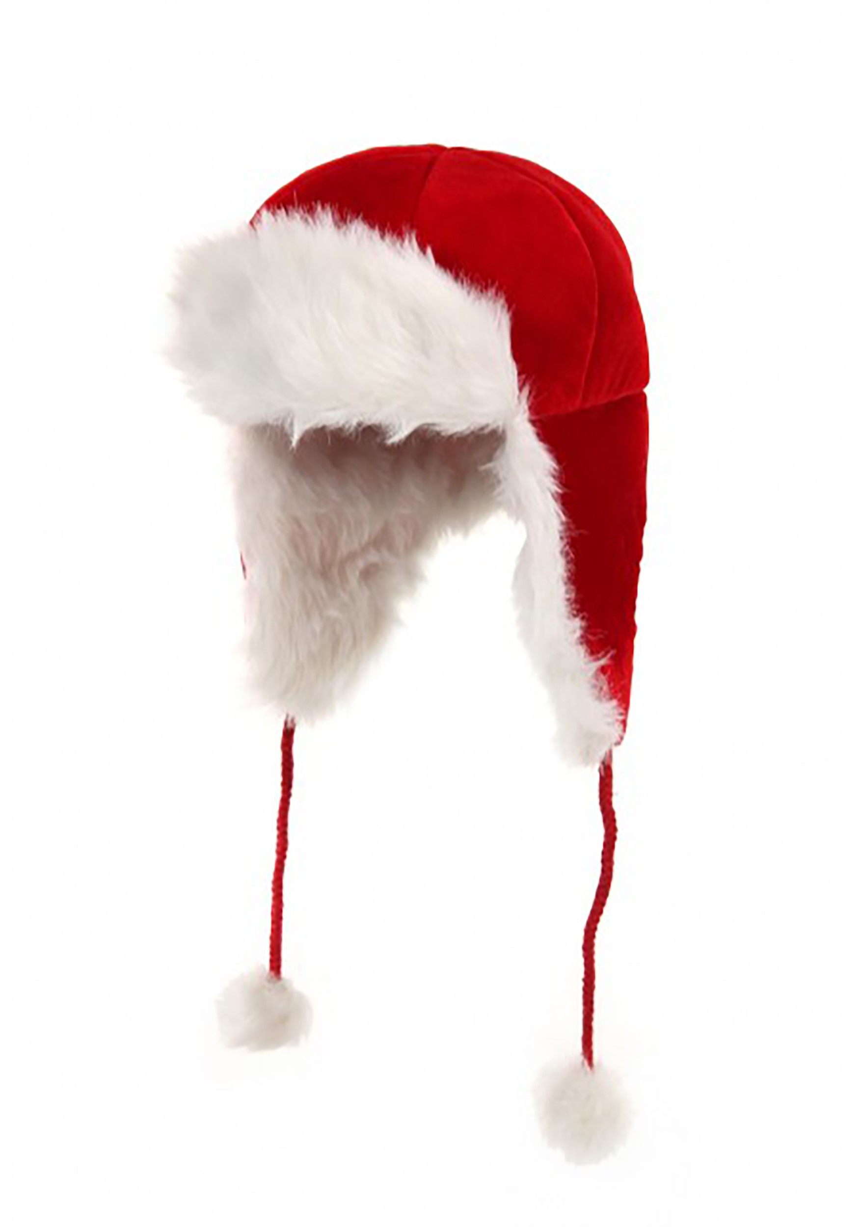 Santa Aviator Plush Holiday Hat