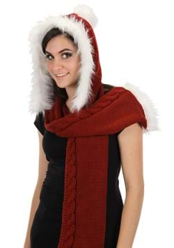 Knitted Santa Hood Main