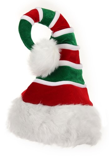 Adult Soft Ridged Santa Costume Hat | Christmas Accessories
