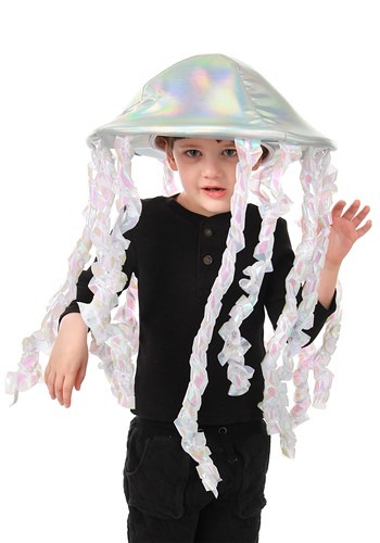 Holographic | Jellyfish Plush Hat | Adult Costume Accessories