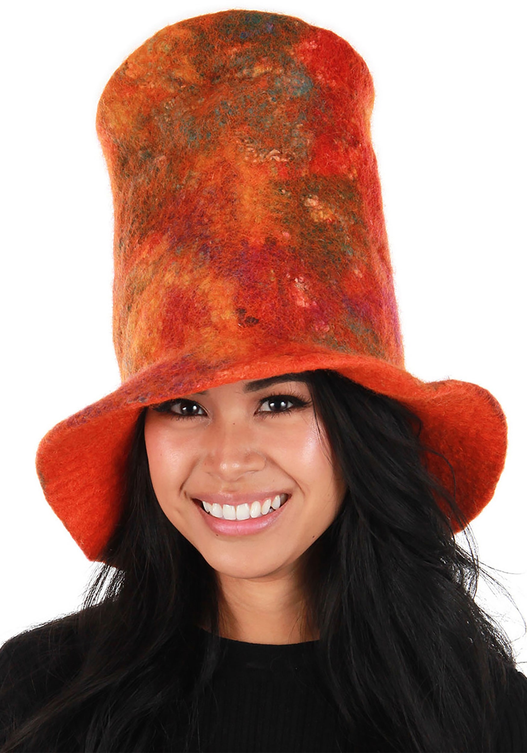 Sunburst Hatter Hattfeled Costume Hat Accessory Multicolor