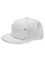 Bricky Blocks White Snapback Hat Alt 1