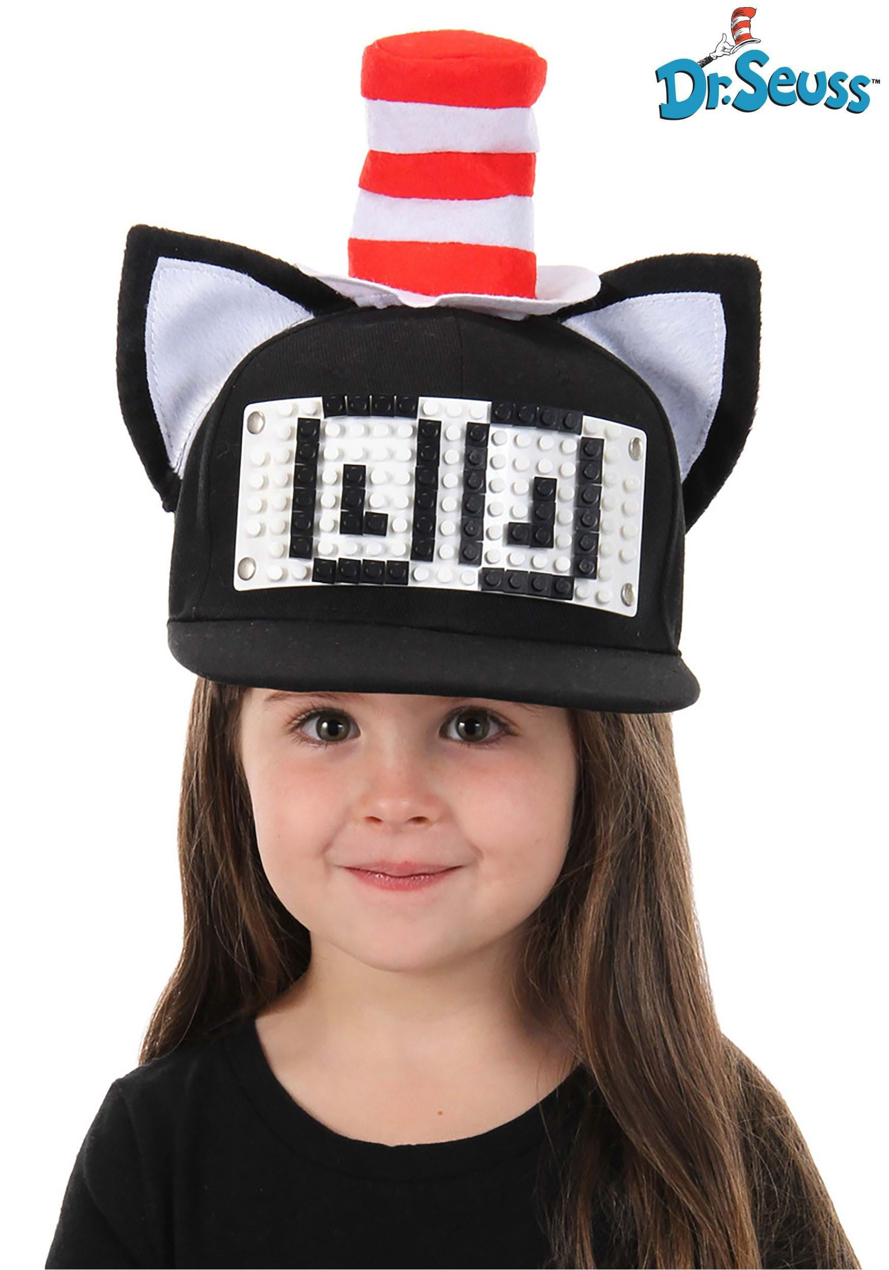 El gato en el sombrero BLOCKY BLOCKS BUILD-ON Snapback Hat Kit Multicolor