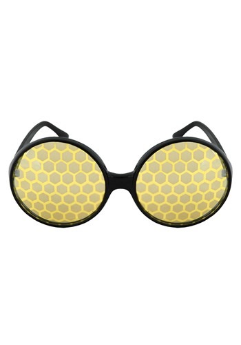 Bug Eyes Black/Yellow Glasses
