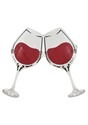Clear/Rose Wine Goblet Eyeglasses Alt 1