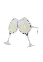 Wine Goblet Eyeglasses Clear Yellow Alt 1
