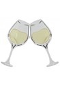 Wine Goblet Eyeglasses Clear Yellow Alt 2